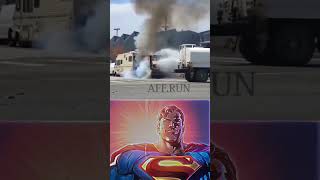 water delivery truck is faster than the fire department viralvideo foryou hero subscribe fyp [upl. by Mahau]