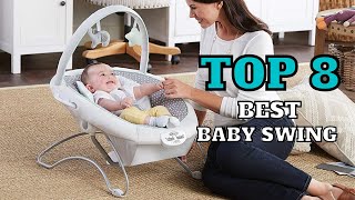 Top 8 Best Baby Portable Swings and Bouncers to Buy in 2023  Reviews 360 [upl. by Hendrick]