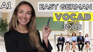 Easy German Vocabulary Lesson 10 Jobs [upl. by Natie]