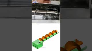 Screw conveyor  Mechanical principle solidworks simulation machine satisfying materialhandling [upl. by Spenser213]