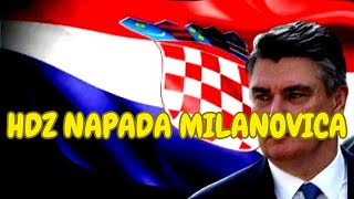 Ima li HDZ Dokaze o Povezanosti Milanovića s Rusima [upl. by Esihcoc]