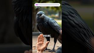 The mystery behind crows shorts viral animals [upl. by Baptist]