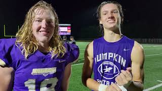 Lumpkin County QB Cooper Scott and WR Cal Faulkner [upl. by Hamid]