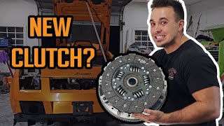 Trailer Park Lambo Aftermarket Clutch Install on the Sagola SEMA Gallardo  Episode 4 [upl. by Smada]