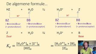 Zuurconstante Kz sterke zuren en zwakke zuren VERSIE 2 aangepaste versie [upl. by Nauqyt]