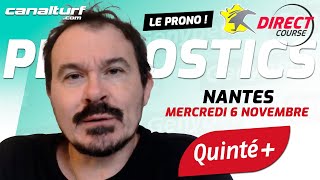 Pronostic Quinté et des courses PMU du Mercredi 6 novembre 2024  En partenariat avec GenybetTurf [upl. by Justis]