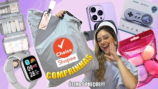 COMPRINHAS NA CHOICE A LOJA MAIS BARATA DA SHOPEE  A MELHOR COMPRA SHOPEE BARATO COM QUALIDADE [upl. by Nimra]