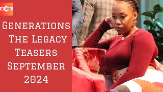 Generations The Legacy Teasers September 2024  SABC 1 [upl. by Ratep]