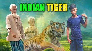 Tiger and man fitting comedy tiger funny iamkingAssam [upl. by Macnamara]