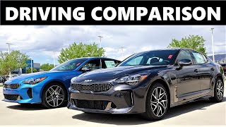 2022 Kia Stinger GT2 Vs 2022 Kia Stinger GTLine Is The GT2 A Lot Faster Compared To The GTLine [upl. by Ahtiekal]