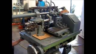 Hempel Hemco IH25 Automatic Copying Lathe [upl. by Muslim]