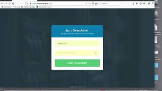 How to login to Direct Admin Control Panel [upl. by Nesaj840]