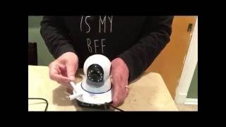 Setting up Wireless IP Camera using NetCam [upl. by Euqinomod]