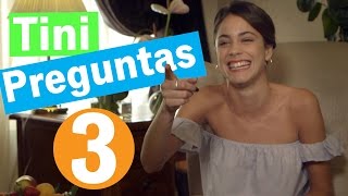 A qué edad me di mi primer beso TiniPreguntas3  TINI [upl. by Enimzaj]