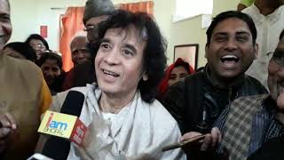 Zakir Hussain Interview in Bhopal [upl. by Duval]