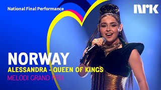 Alessandra  Queen Of Kings  Norway 🇳🇴  National Final Performance  Eurovision 2023 [upl. by Dotti]