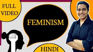 Feminism  Difference Between Sex and Gender  Political Ideology  Hindi [upl. by Nelleoj]