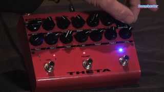 ISP Technologies Theta Guitar Preamp Pedal Demo  Sweetwater Sound [upl. by Moshell]