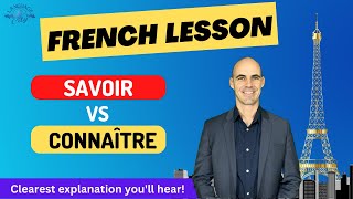 French lesson on savoir vs connaître the secret no one knows [upl. by Sinnal251]