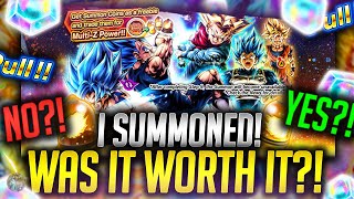 Dragon Ball Legends SUMMONED ON THE LIMIT BREAK BANNER WORTH IT WHOS THE BEST FOR Z POWER [upl. by Kipton]