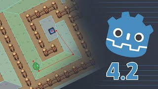 Tilemap PATHFINDING in Godot 42 [upl. by Joyann]