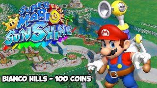 Super Mario Sunshine  Bianco Hills 100 Coins [upl. by Maurine273]