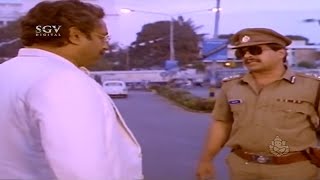 Shankarnag brilliant argue with Commissioner  Best Scenes of S P Sangliyana Part 2 Kannada Movie [upl. by Howes]