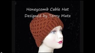 Knitting Honeycomb Hat [upl. by Morganstein]