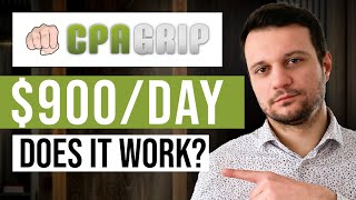 I Tried To Make Money On CPAGrip With A FREE Traffic Method Honest Review [upl. by Atinor668]