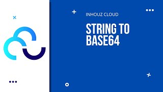 String to Base64 [upl. by Aneehsak659]