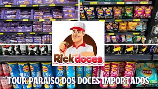 TOUR MAIOR LOJA DE DOCES IMPORTADOS DE SP  Milka Lays Pringles Fanta Pêssego Cherry Coke [upl. by Seale]