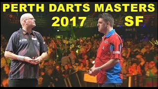 Van Barneveld v Gurney SF 2017 Perth Maters Darts [upl. by Esorylime912]