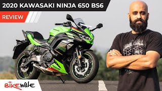 2020 Kawasaki Ninja 650 BS6 Review  What Makes It An Ideal Everyday Motorcycle  BikeWale [upl. by Gere]