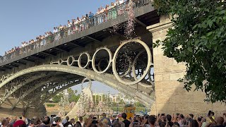 VC PROCESIÓN VIRGEN DEL CARMEN DEL PUENTE  SEVILLA 2024 [upl. by Eerrehs]