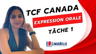 TCF Canada Format de lExpression Orale  Tâche 1 Version française [upl. by Ynoep]