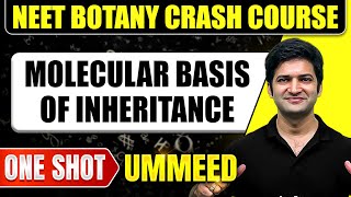 MOLECULAR BASIS OF INHERITANCE in 1 Shot  All Concepts Tricks amp PYQs  NEET Crash Course [upl. by Alaster]