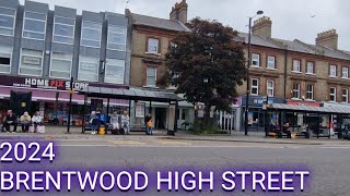 BRENTWOOD HIGH STREET 2024 Walking Through [upl. by Ettesil]