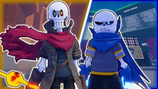 CODE Dustbelief Papyrus  UV Swap Sans Showcase Undertale Remnants of the Multiverse [upl. by Auohp]