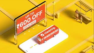 Buses on Cleartrip  Get up to ₹600 off with 0 convenience fee [upl. by Summons940]