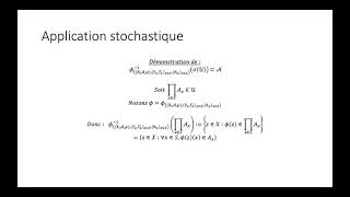 Processus stochastique partie 3  Application stochastique [upl. by Adamo]