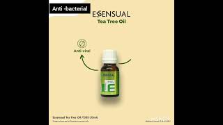 Tea Tree OilAntiviralAnti bacterialAntifungal antidandruff skincare [upl. by Oninotna]