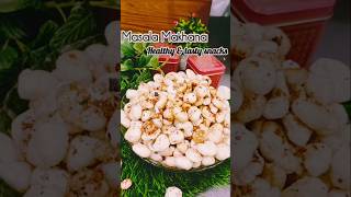 How To Make Masala Makhana Low Carb Snack [upl. by Inait]