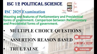 quotPolitical Systems ISC 2025 Political Science  Comparing Parliamentary amp Presidential Governmentsquot [upl. by Macnair878]