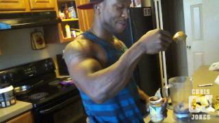 Muscle Building Protein Smoothie by Chris Jones of Physiques Of Greatness [upl. by Glaser]