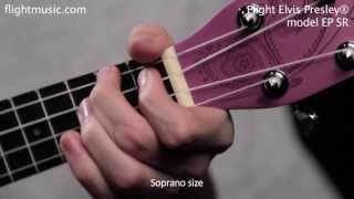 Ukulele Flight Elvis Presley EP SR  Ukulele sound demonstration [upl. by Atnoid]