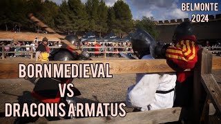 Born Medieval Combat VS Draconis Armatus Belmonte 2024 [upl. by Assirat]