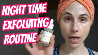 Vlog Night time exfoliating routine amp Azelaic Acid Dr Dray [upl. by Tedda]