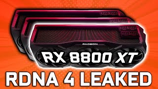 AMD RDNA 4 RX 8000 Leaked Specs Price amp Release Date [upl. by Aneleiram292]