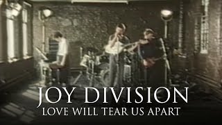 Joy Division  Love Will Tear Us Apart OFFICIAL MUSIC VIDEO [upl. by Dredi]