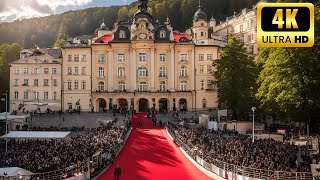 Karlovy Vary  The most amazing city in EUROPE  Walk 4K Karlovy Vary international film festival [upl. by Latsirhc]